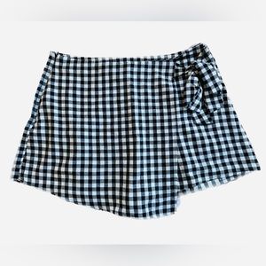 SHEIN black and white skort for women, New
